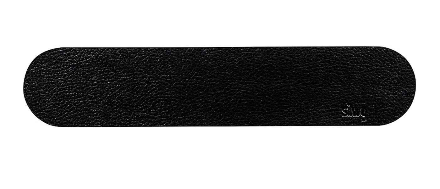 Banda suport metalic Silwy, 25 cm, negru